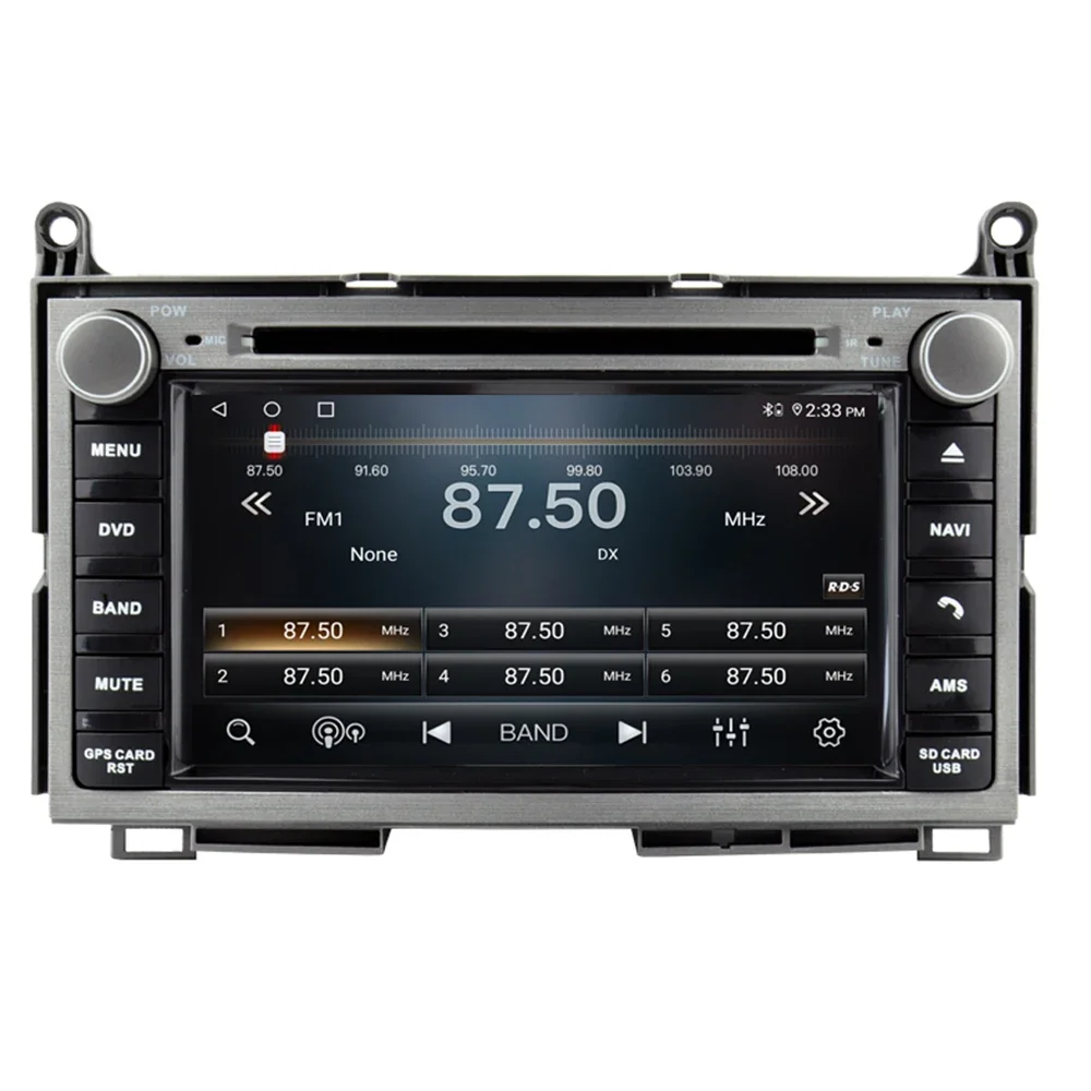 Восьмиядерный автомобильный dvd-плеер android 12 для Toyota venza 2008-2050 gps-навигация автомобильное радио аудио стерео Carplay автомобильный DVD-плеер
Восьмиядерный автомобильный dvd-плеер android 12 для Toyota venza 2008-2050 gps-навигация автомобильное радио аудио стерео Carplay автомобильный DVD-плеер