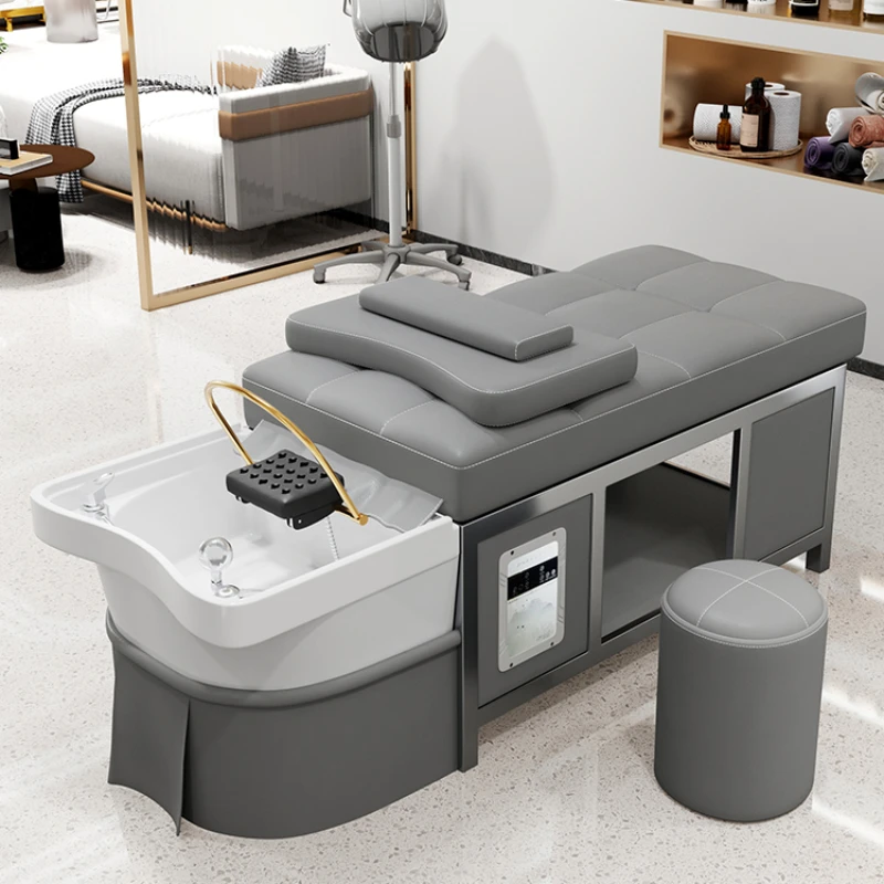 Makeup Beauty Shampoo Chair Barber Salon Modern Recliner Shampoo Chair Stylist Hair Sedia Per Shampoo Sillas Furniture HD50SC
Makeup Beauty Shampoo Chair Barber Salon Modern Recliner Shampoo Chair Stylist Hair Sedia Per Shampoo Sillas Furniture HD50SC