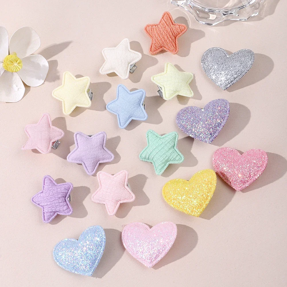 10pcs/set Kids Colorful Mini Star Hair Clips Girls Hair Accessories Children Candy Love Hair Clip Duckbill Clips Baby Gift
10pcs/set Kids Colorful Mini Star Hair Clips Girls Hair Accessories Children Candy Love Hair Clip Duckbill Clips Baby Gift