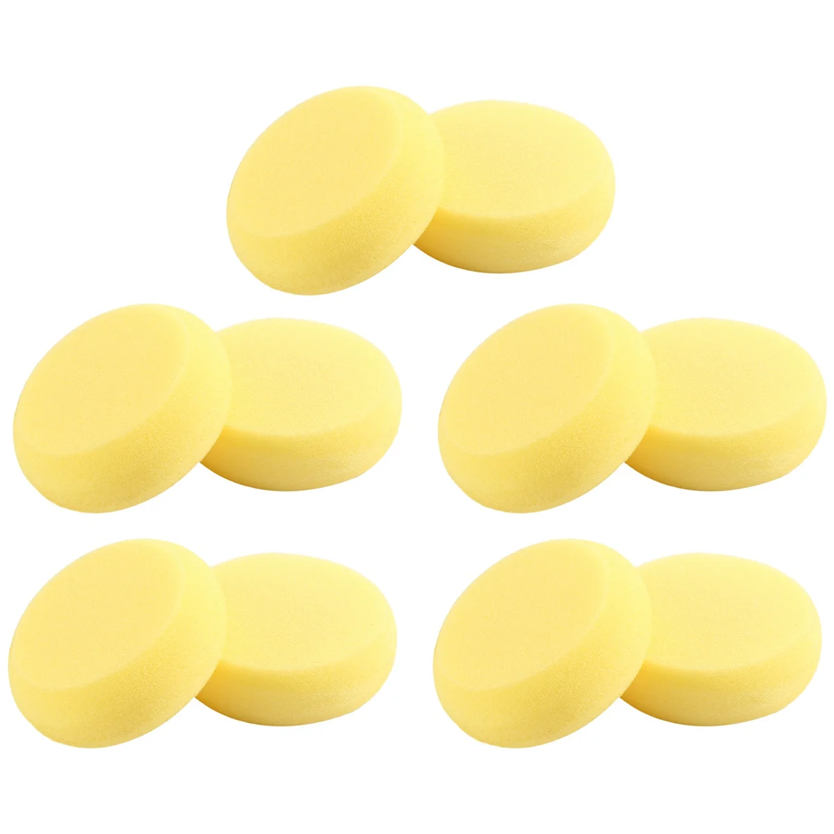 10Pcs Round Synthetic Artist Paint Sponge Craft Sponges for Painting Pottery Watercolor Art Sponges Yellow 2.75inch
10Pcs Round Synthetic Artist Paint Sponge Craft Sponges for Painting Pottery Watercolor Art Sponges Yellow 2.75inch