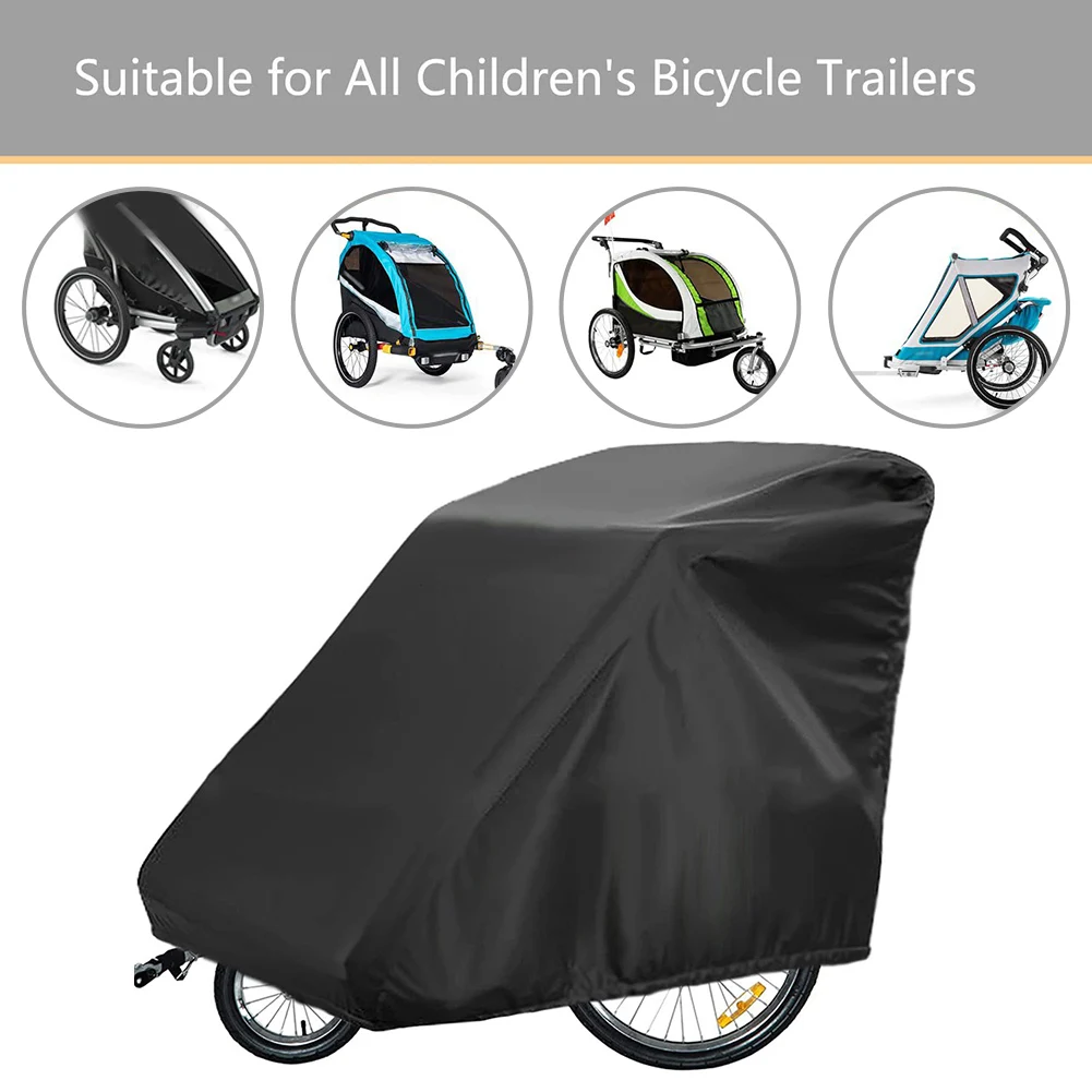 84*140*99cm Storage Cover For Chariot Child Single Double Bike Trailer Bike Trailer PU Coating Waterproof Covers
84*140*99cm Storage Cover For Chariot Child Single Double Bike Trailer Bike Trailer PU Coating Waterproof Covers