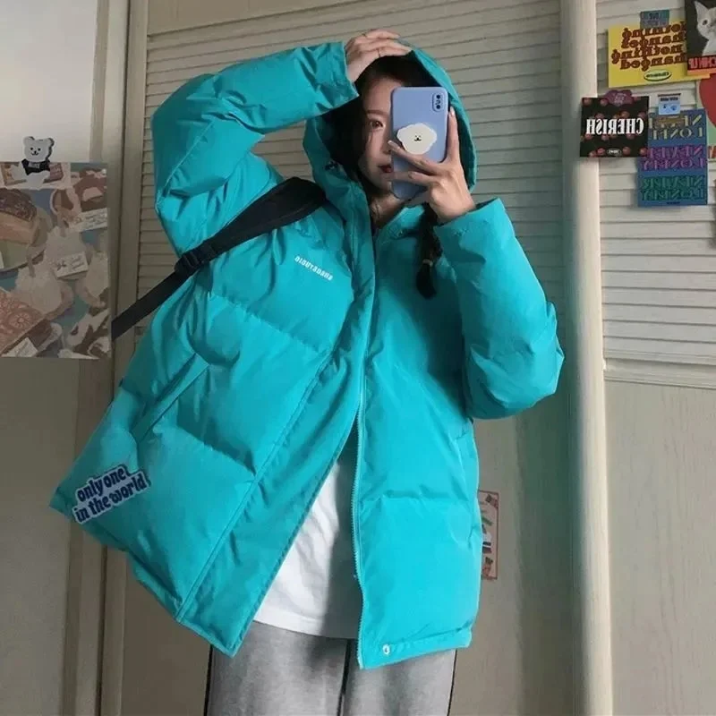 Winter Down Padded Jacket Female Thick Parkas Coat New Loose Bread Coat ded Winter Jacket Solid Outwear
Winter Down Padded Jacket Female Thick Parkas Coat New Loose Bread Coat ded Winter Jacket Solid Outwear