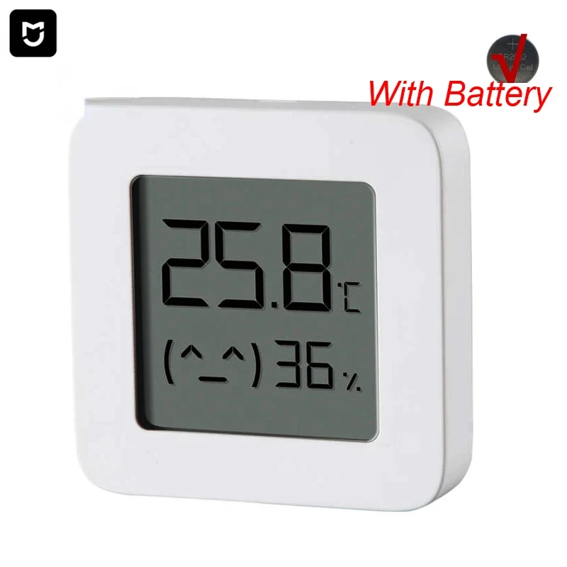 

Mijia Bluetooth Thermometer 2 Wireless Smart Electric Digital Hygrometer Work with Mi Home APP Humidity Sensor Thermohygrometer