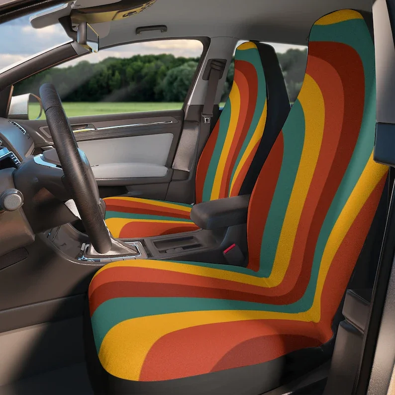 Abstract Hippie Car Seat Covers Vintage Inspired Car Seat Accessory Retro Mod Car Decor Vehicle Hippie Van Seat Cover Car Gift
Abstract Hippie Car Seat Covers Vintage Inspired Car Seat Accessory Retro Mod Car Decor Vehicle Hippie Van Seat Cover Car Gift