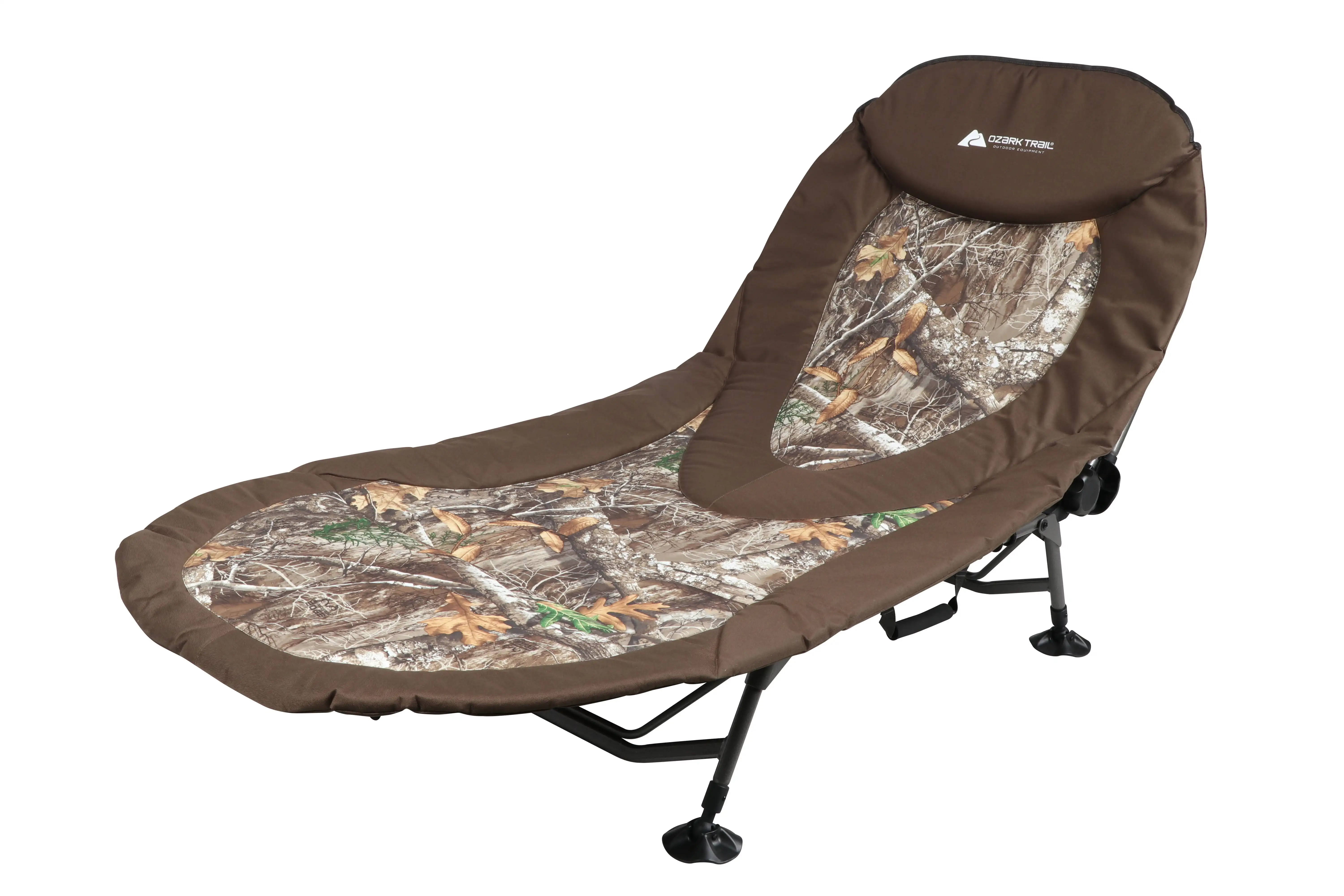 

North Fork Adjustable Camo Camping Cot, Green, 77.9"L x 31"W camping bed hammock camping cot folding bed camp bed
