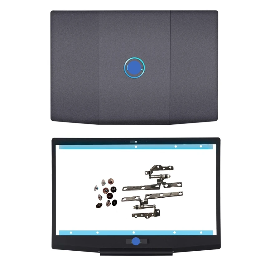 

New Original For Dell G3 15 3500 3590 Laptop LCD Rear Lid Screen Back Cover Top Case Front Bezel Black Logo Hinge
