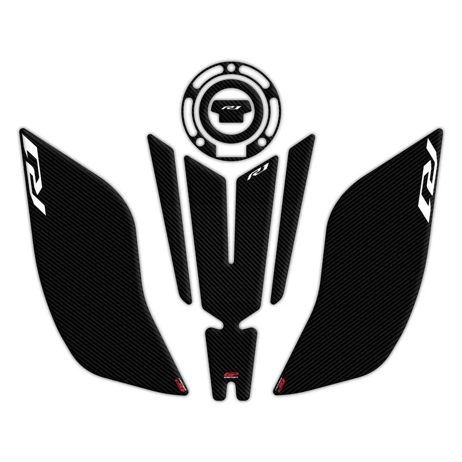 GP Kompozit for R1 2015-2022 Compatible Tank Pad Set Carbon Sticker Motorcycle Designing Accessory
GP Kompozit for R1 2015-2022 Compatible Tank Pad Set Carbon Sticker Motorcycle Designing Accessory