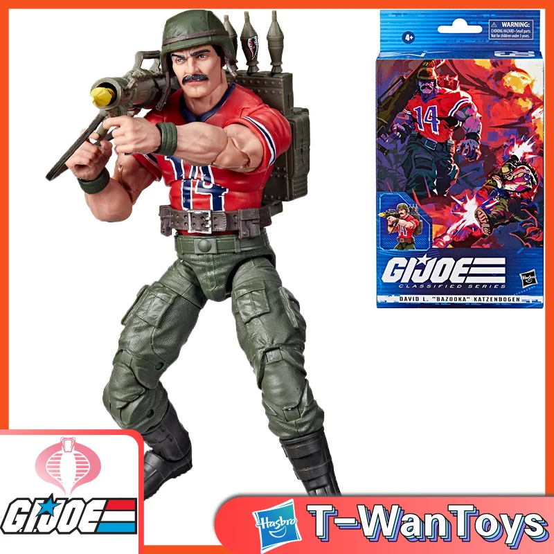 New In Stock Hasbro G.I. Joe Classified Series No. 62 David L. "bazooka" Katzenbogen 6-In (15Cm) Collectible Figure
New In Stock Hasbro G.I. Joe Classified Series No. 62 David L. "bazooka" Katzenbogen 6-In (15Cm) Collectible Figure