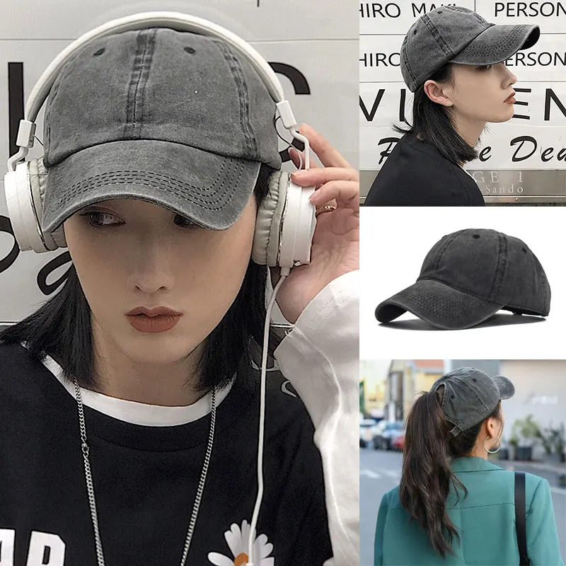 Spring Summer Baseball Cap Women Ponytail Cap Fashion Hats Men Baseball Cap Cotton Outdoor Simple Vintag Visor Casual Cap
Spring Summer Baseball Cap Women Ponytail Cap Fashion Hats Men Baseball Cap Cotton Outdoor Simple Vintag Visor Casual Cap