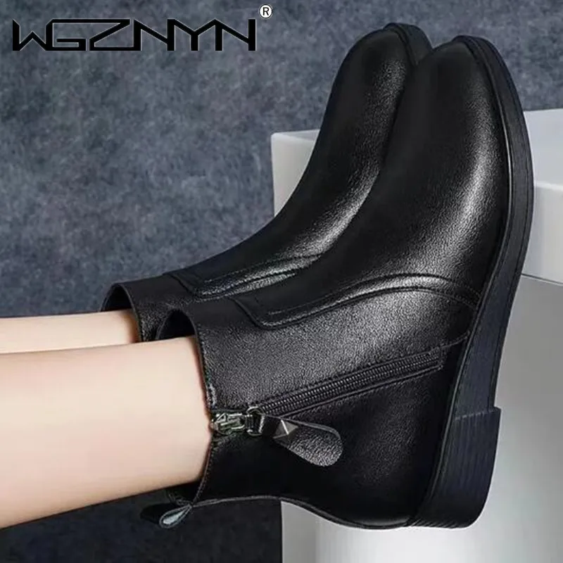 Новинка зимние женские сапоги 2023 модные сапоги Челси модные мягкие кожаные короткие сапоги без каблуков Уличная обувь для отдыха на платформе для женщин
Новинка зимние женские сапоги 2023 модные сапоги Челси модные мягкие кожаные короткие сапоги без каблуков Уличная обувь для отдыха на платформе для женщин