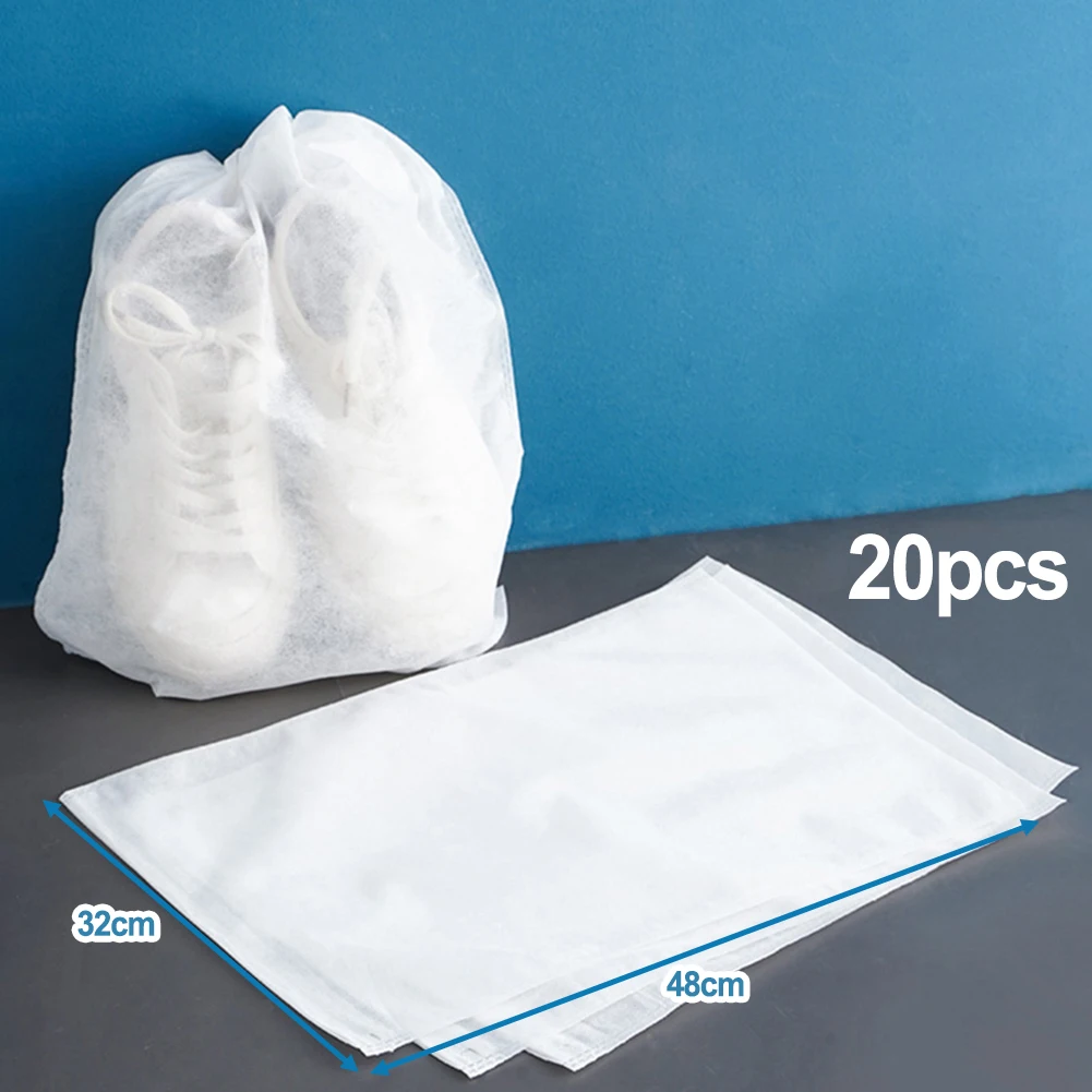 20Pcs Travel Shoe Bags Drawstring Ravel Clothes Clear Portable Storage Bag Dust Pouch Home Organization
20Pcs Travel Shoe Bags Drawstring Ravel Clothes Clear Portable Storage Bag Dust Pouch Home Organization