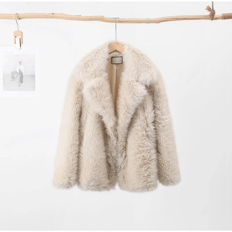 Winter Fluffy Furry Faux Fur Long Jacket Coat Women Loose Lapel Long Sleeve Thick Warm Coats Female Luxury Fashion Lady Overcoat 6 Mallzona S50aa3cd56a914ac99ece97cb24e698d4E Winter Fluffy Furry Faux Fur Long Jacket Coat Women Loose Lapel Long Sleeve Thick Warm Coats Female Luxury Fashion Lady Overcoat Mallzona