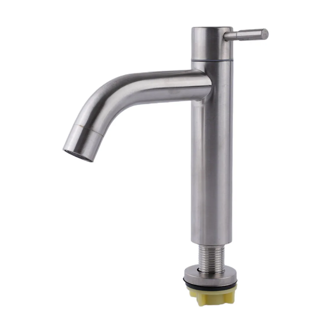 Sink Tap Basin Faucet Bathroom Faucet Cold Water Home Improvement Kitchen Mixer Silver Brushed Single Handle Durable
Sink Tap Basin Faucet Bathroom Faucet Cold Water Home Improvement Kitchen Mixer Silver Brushed Single Handle Durable