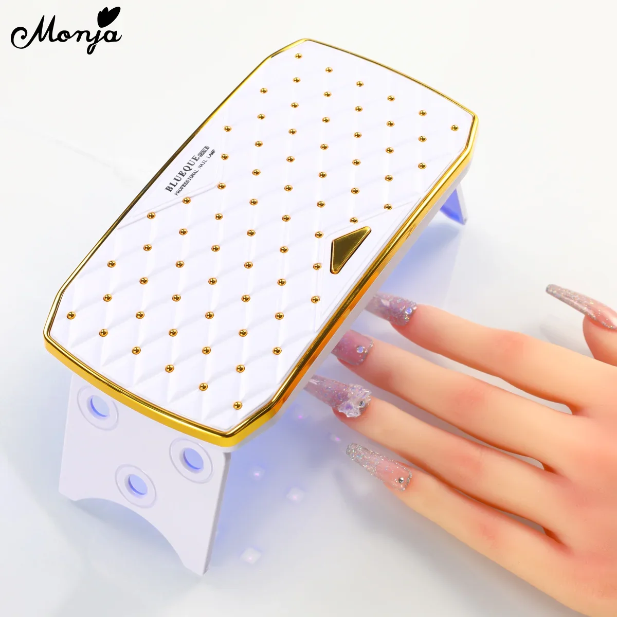 

Monja 36W Mouse Nail Dryer Portable LED Mini Lamp Folding USB Charge UV Gel Glue Polish Fasting Curing DIY Manicure Machine Tool