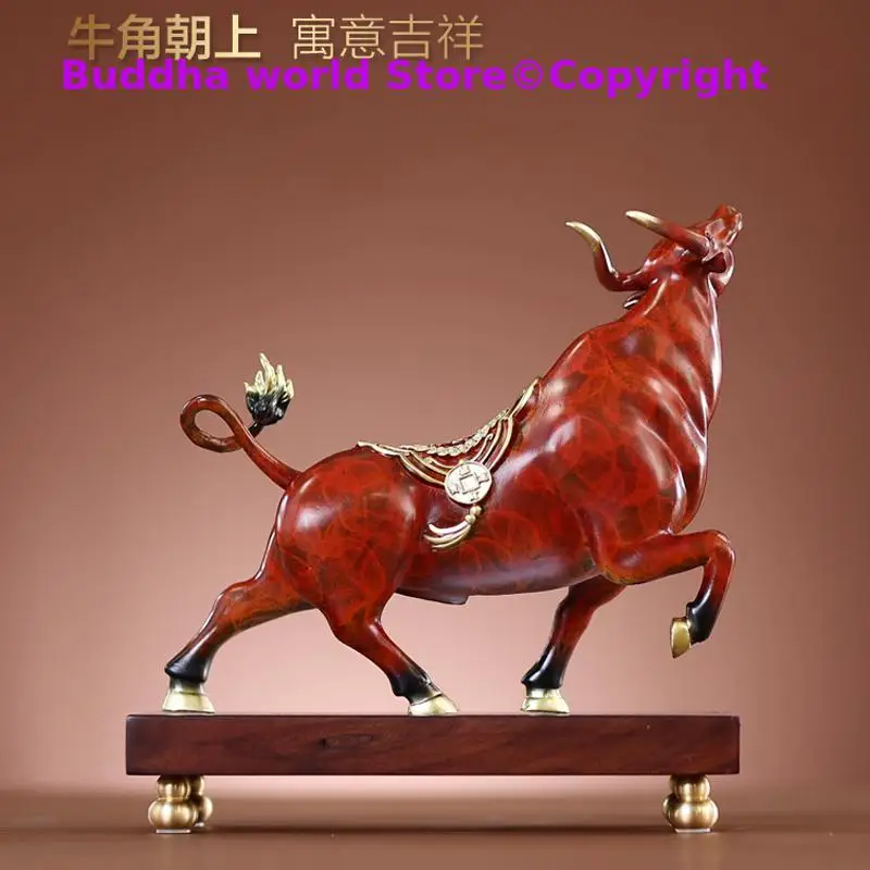 high grade office Decoration GOOD LUCK Mascot Stock market bull Career wealth bull Bronze statue HOME Shop Club BAR Company 
high grade office Decoration GOOD LUCK Mascot Stock market bull Career wealth bull Bronze statue HOME Shop Club BAR Company