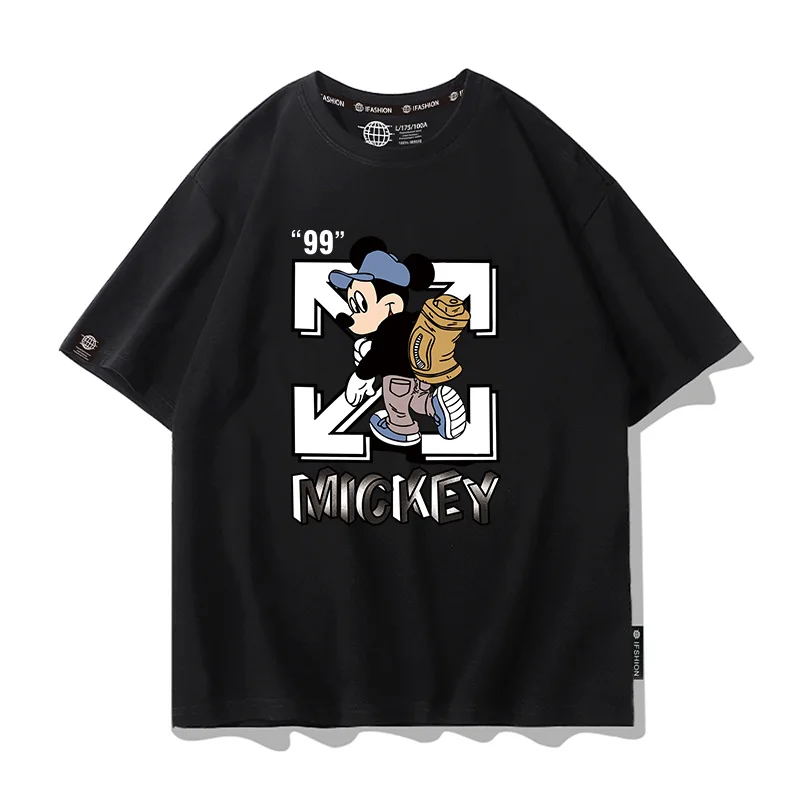 Disney Mickey Mouse Co-Short Sleeve Summer T-Shirt Male Cartoon Mickey T-shirt Anime Around Half Sleeve Clothes Graphic T-Shirt
Disney Mickey Mouse Co-Short Sleeve Summer T-Shirt Male Cartoon Mickey T-shirt Anime Around Half Sleeve Clothes Graphic T-Shirt
