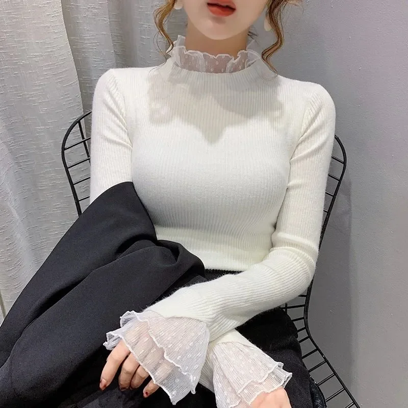 2024 New Fashion Turtleneck Cashmere Sweater Women Winter Jumpers Knit Female Long Sleeve Thick Loose Pullover Bottoming Sweater
2024 New Fashion Turtleneck Cashmere Sweater Women Winter Jumpers Knit Female Long Sleeve Thick Loose Pullover Bottoming Sweater