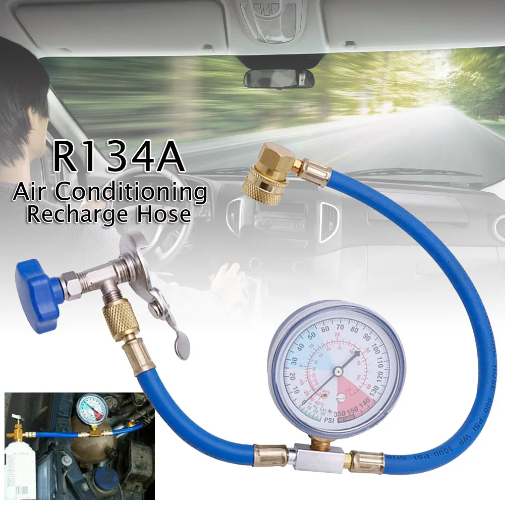 R134A Air Conditioning Recharge Measuring Hose Gauge Valve Refrigerant Pipe Auto Car Air-conditioning Accessories
R134A Air Conditioning Recharge Measuring Hose Gauge Valve Refrigerant Pipe Auto Car Air-conditioning Accessories