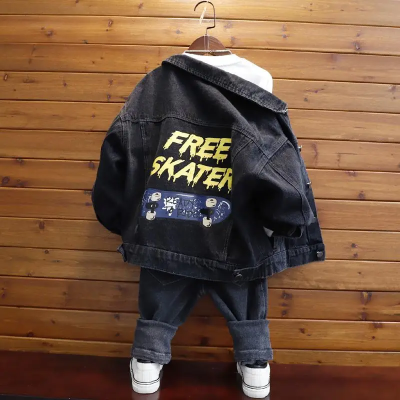 Boys Clothing Spring Autumn 2023 New Fashion Children Denim Jacket Casual Tops Frosted Toddler Daily Wear
Boys Clothing Spring Autumn 2023 New Fashion Children Denim Jacket Casual Tops Frosted Toddler Daily Wear