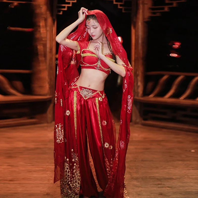 Halloween Christmas Cosplay Costumes Girls Belly Dance Outfit Indian Clothes Women Bollywood 2 Pieces Set ( And Pants)
Halloween Christmas Cosplay Costumes Girls Belly Dance Outfit Indian Clothes Women Bollywood 2 Pieces Set ( And Pants)