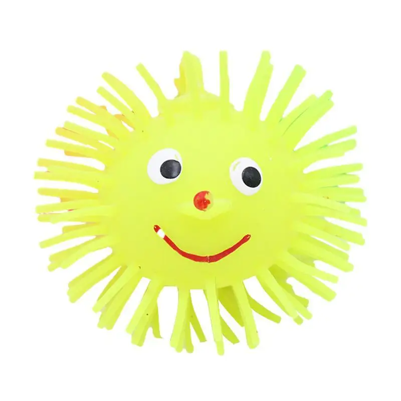 Light Up LED Puffer Ball Spiky Puffer Balls Reusable Strobe Sensory Toy Glowing Thick Stress Relief Balls For Birthday Party
Light Up LED Puffer Ball Spiky Puffer Balls Reusable Strobe Sensory Toy Glowing Thick Stress Relief Balls For Birthday Party