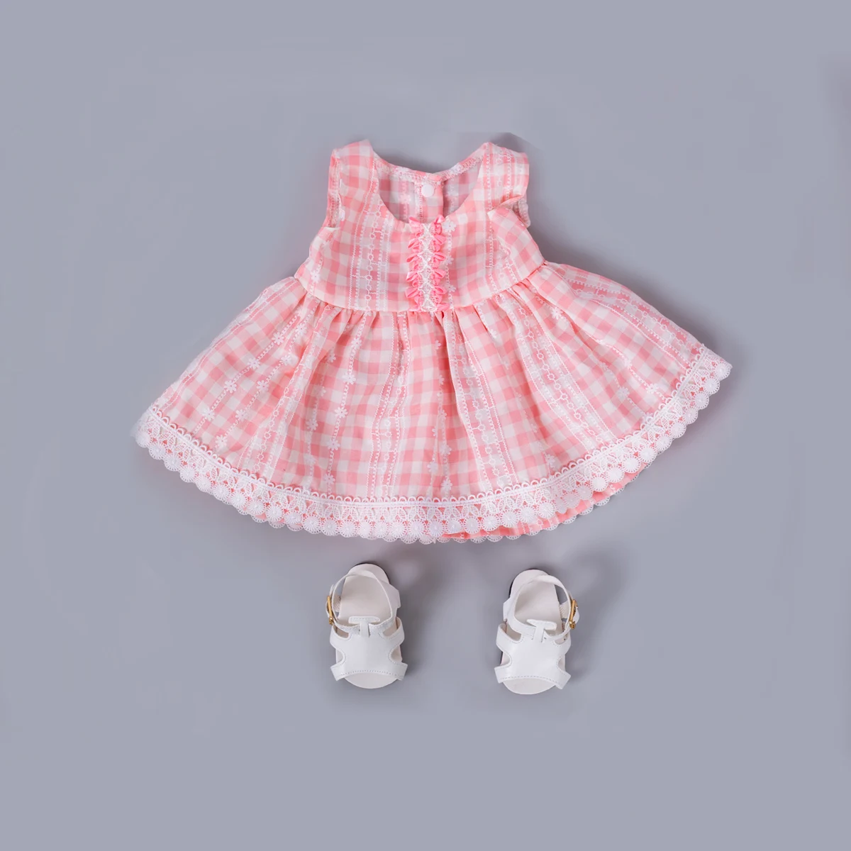 Doll Clothing Dress Sandals Reborn Doll Clothes Shoes Full Siicone Baby Doll Accessories For 22-23 Inch Dolls
Doll Clothing Dress Sandals Reborn Doll Clothes Shoes Full Siicone Baby Doll Accessories For 22-23 Inch Dolls