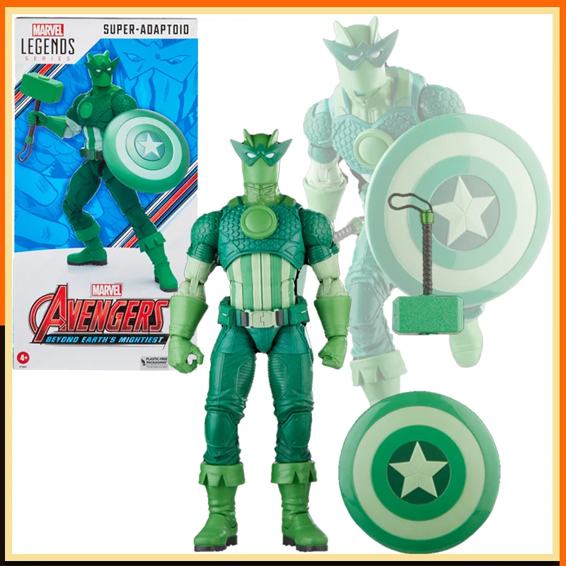 

Original Marvel Legends Avengers Figures Collection 12 Inch Pvc 60th Anniversary Giant Sized - Super-adaptoid Figure Gift Toys
