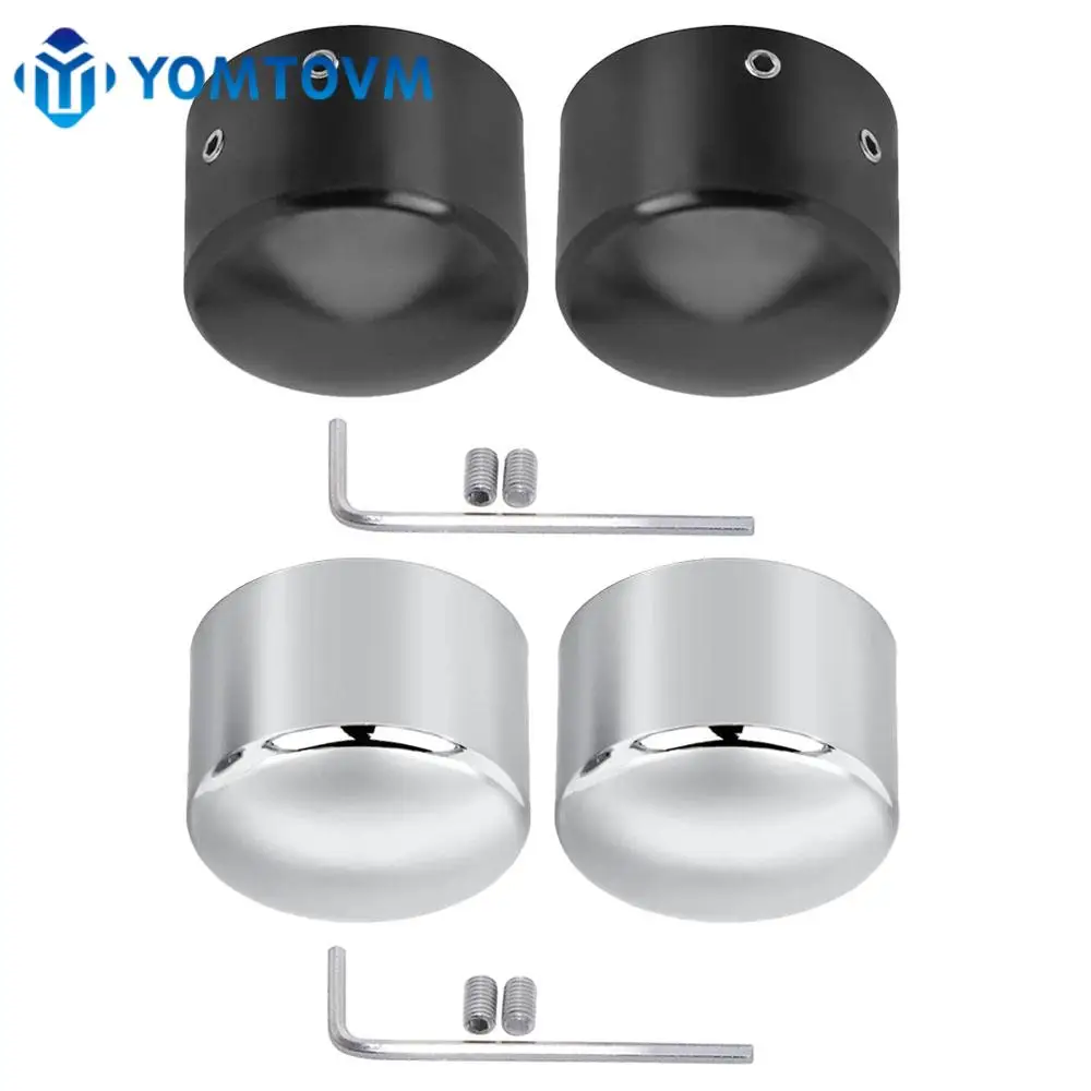 2Pcs Motorcycle Front Axle Cap Nut Covers Black Chrome Aluminum For Harley Softail Dyna Touring Street Glide
2Pcs Motorcycle Front Axle Cap Nut Covers Black Chrome Aluminum For Harley Softail Dyna Touring Street Glide