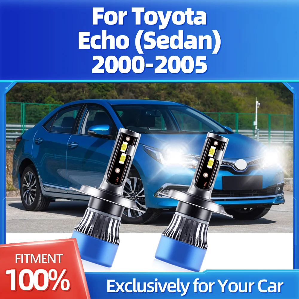2PCS LED Car Headlight 6000K Auto HeadLamp 20000LM Hi/Lo Beam Upgrade For Toyota Echo (Sedan) 2000 2001 2002 2003 2004 2005
2PCS LED Car Headlight 6000K Auto HeadLamp 20000LM Hi/Lo Beam Upgrade For Toyota Echo (Sedan) 2000 2001 2002 2003 2004 2005