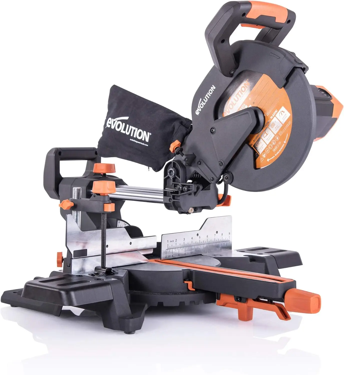 

Power Tools R255SMS+ PLUS 10-Inch Sliding Miter Saw Plus Multi-Material Multi-Purpose Cutting Cuts Metal, Plastic, Wood & More