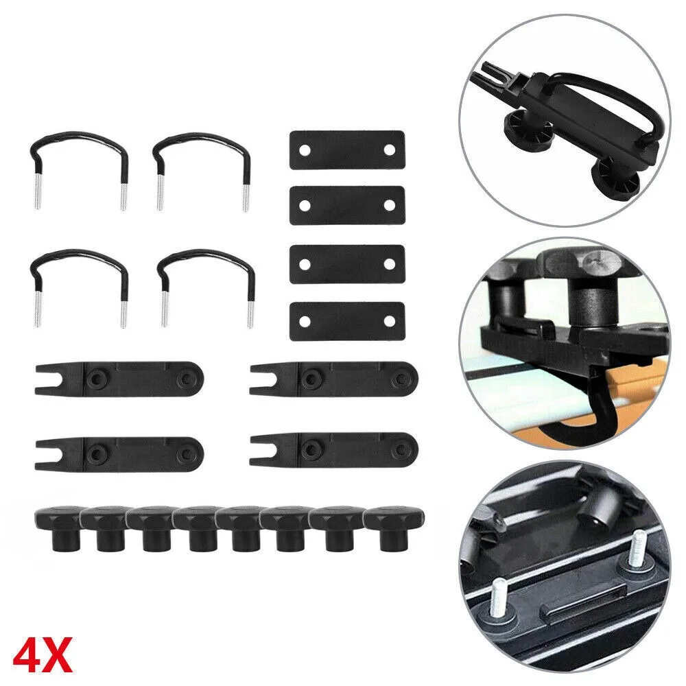 4 шт. универсальные автомобильные U-болты, зажим, металлический крепеж, автомобильные аксессуары, комплект монтажных фитингов для автомобильного фургона, крыша из нержавеющей стали, автомобильный фургон 
4 шт. универсальные автомобильные U-болты, зажим, металлический крепеж, автомобильные аксессуары, комплект монтажных фитингов для автомобильного фургона, крыша из нержавеющей стали, автомобильный фургон