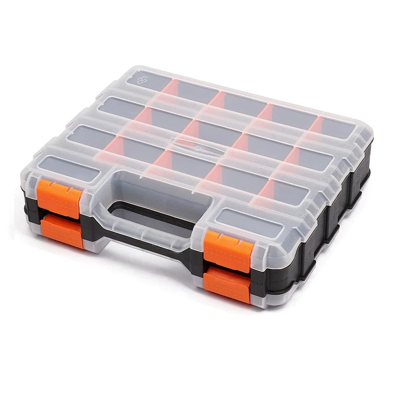 1 Piece Double Sided Tool Organizer Hardware Tool Accessory Box Parts Box Tool Box
1 Piece Double Sided Tool Organizer Hardware Tool Accessory Box Parts Box Tool Box