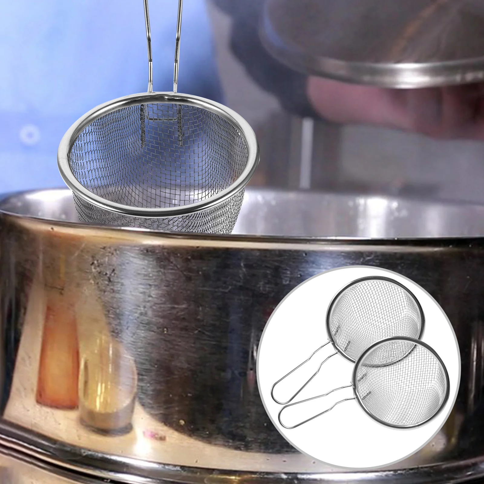 2 Pcs Mala Tang Hot Pot Colander Mesh Strainer Stainless Steel Kitchen Food Spoon
2 Pcs Mala Tang Hot Pot Colander Mesh Strainer Stainless Steel Kitchen Food Spoon