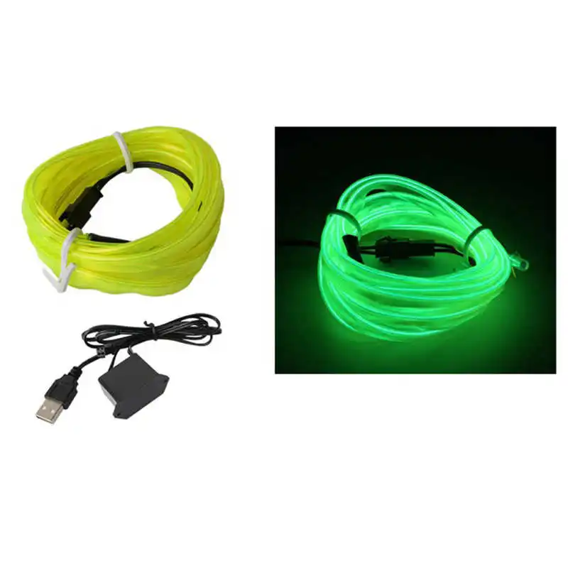 Car Interior Neon Wire Light USB Powered Ambience Decorative Car LED Strip Light Universal 5V Atmosphere Lamp
Car Interior Neon Wire Light USB Powered Ambience Decorative Car LED Strip Light Universal 5V Atmosphere Lamp