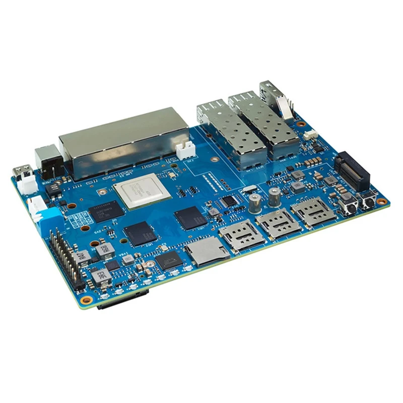 For Banana Pi Banana Pi Bpi-R4 Motherboard Mediatek MT7988 Open Source High-Performance Router Development Board Module Durable
For Banana Pi Banana Pi Bpi-R4 Motherboard Mediatek MT7988 Open Source High-Performance Router Development Board Module Durable