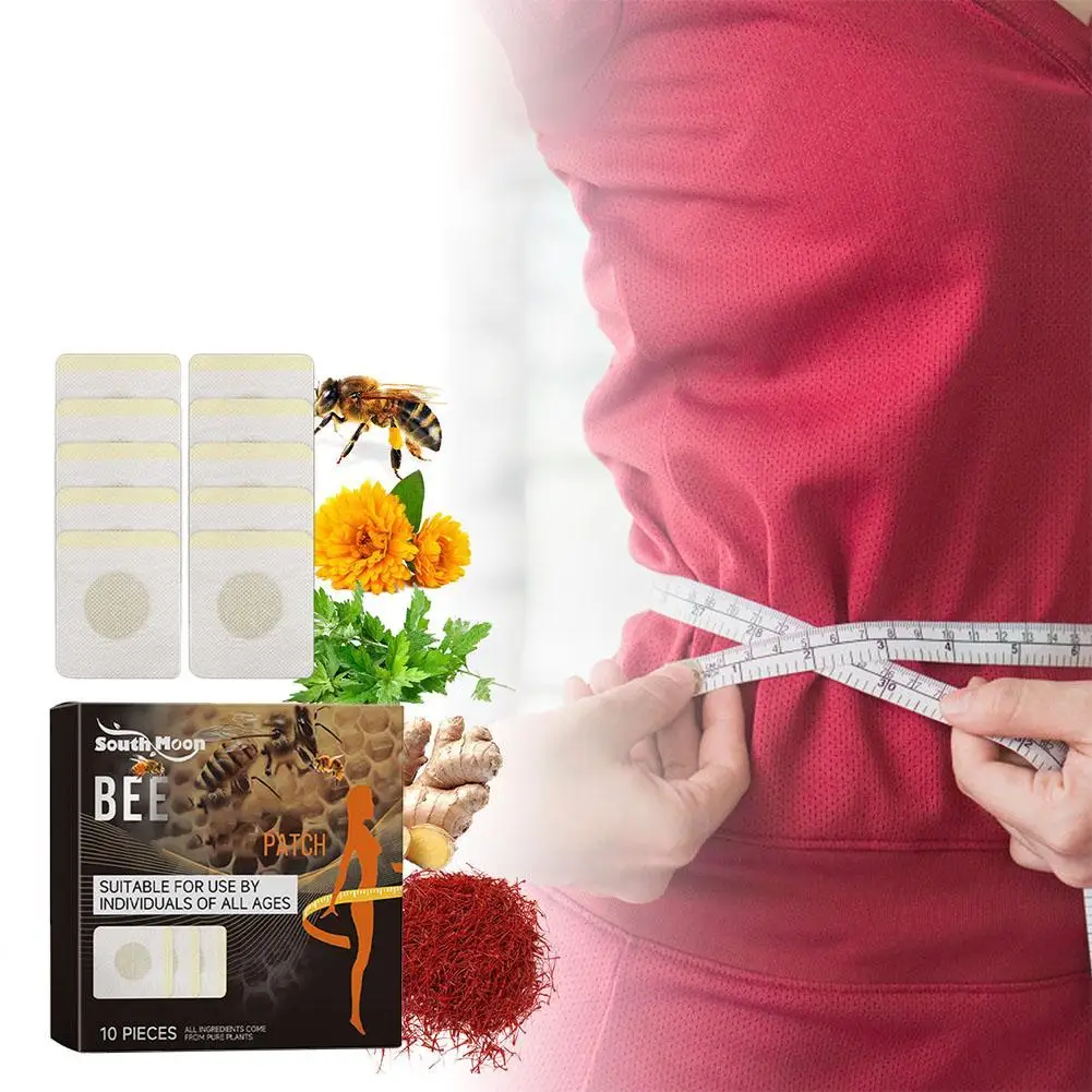 10pcs Bee Detox Slimming Patch Loss Weight Fast Slimming Products Body Belly Detox Navel Thigh Muscle Arm Slim
10pcs Bee Detox Slimming Patch Loss Weight Fast Slimming Products Body Belly Detox Navel Thigh Muscle Arm Slim