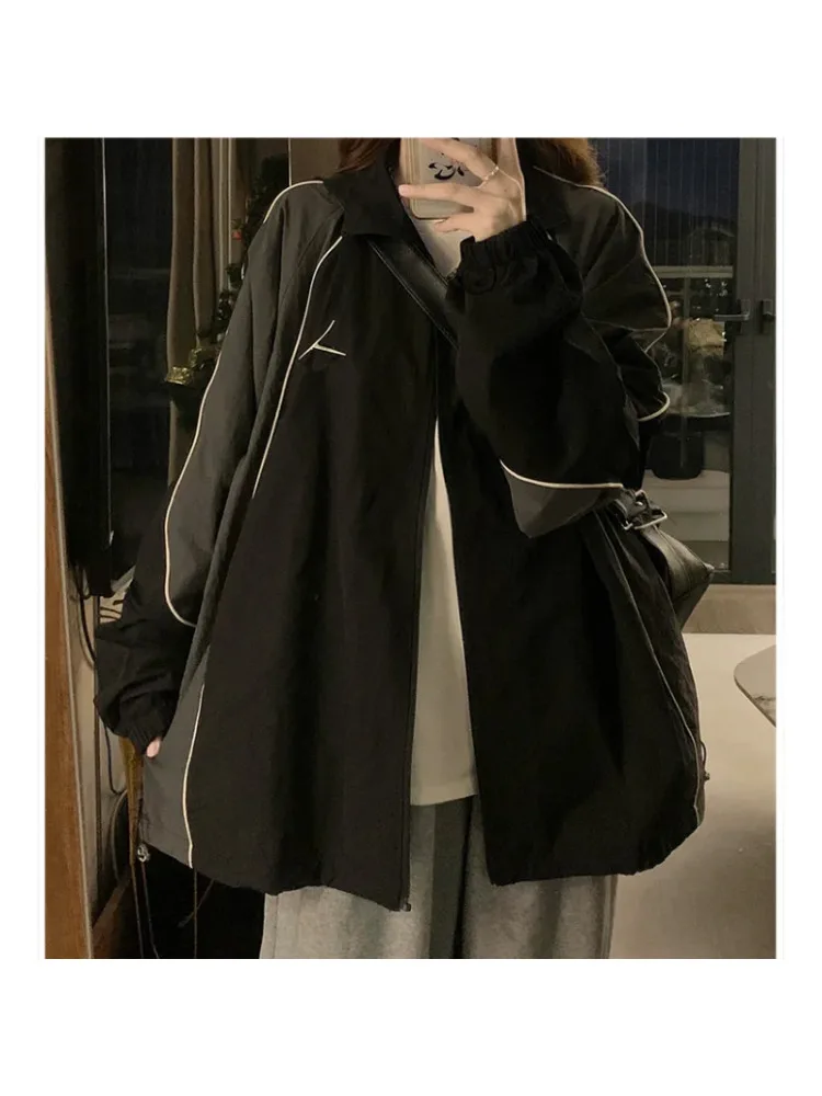 2024 New Black Jacket Women's Clothing Outerwear Contrasting Colors Windproof Fashion Streetwear Y2K American Winter Female Coat
2024 New Black Jacket Women's Clothing Outerwear Contrasting Colors Windproof Fashion Streetwear Y2K American Winter Female Coat