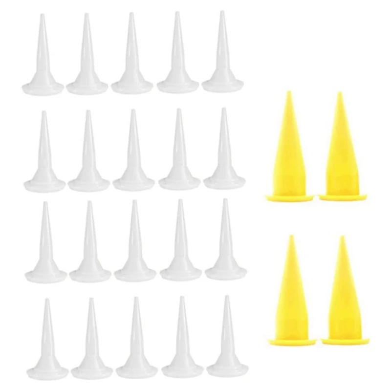 24PCS Caulking Nozzle For Sausage Caulking Gun, Reusable Caulk Nozzle Applicator, Durable Epoxy Piston Caulk Caps Easy To Use
24PCS Caulking Nozzle For Sausage Caulking Gun, Reusable Caulk Nozzle Applicator, Durable Epoxy Piston Caulk Caps Easy To Use