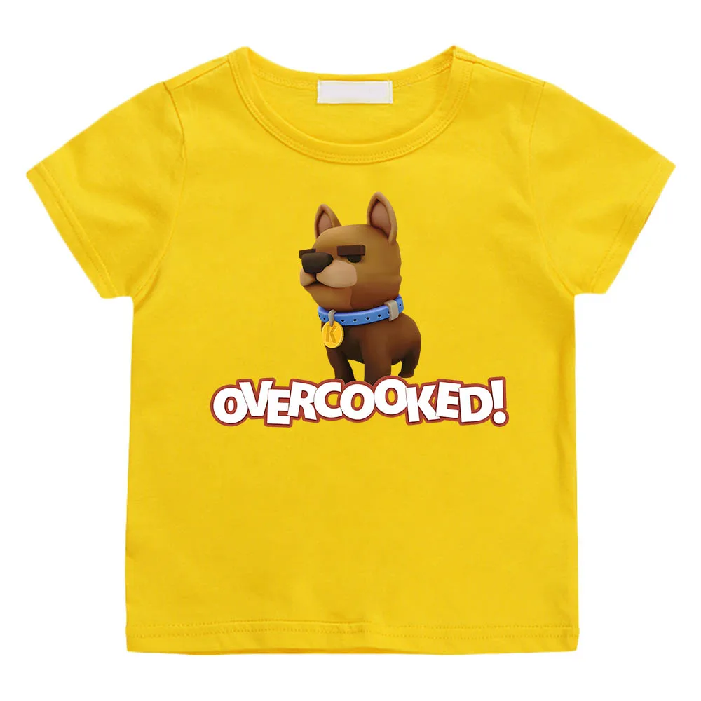 Overcooked Harajuku Casual Anime T-shirts Cute Manga Tshirt Cartoon Printed 100% Cotton Tee-shirt Boys/girl Short Sleeve T-shirt
Overcooked Harajuku Casual Anime T-shirts Cute Manga Tshirt Cartoon Printed 100% Cotton Tee-shirt Boys/girl Short Sleeve T-shirt