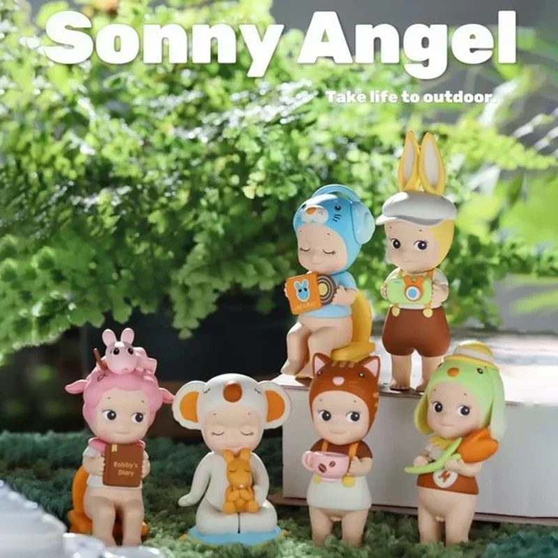 

Sonny Angel Mystery Box Enjoy The Moment Series Blind Box Kawaii Anime Figure Surprise Bag Collection Model Cartoon Decor Toys