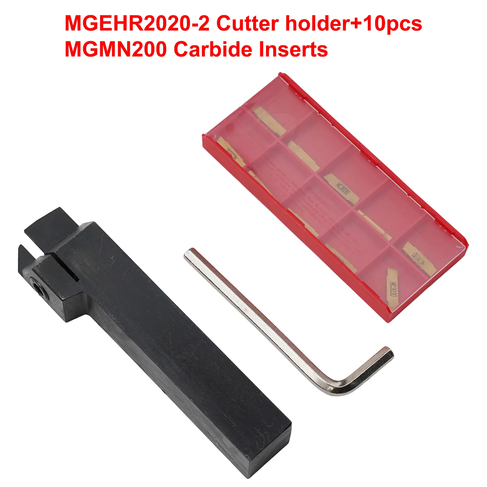 10 PCS MGMN200 Blade MGEHR2020-2 20mm Lathe Grooving Cut Off Tool Holder Industrial And Commercial Supplies
10 PCS MGMN200 Blade MGEHR2020-2 20mm Lathe Grooving Cut Off Tool Holder Industrial And Commercial Supplies