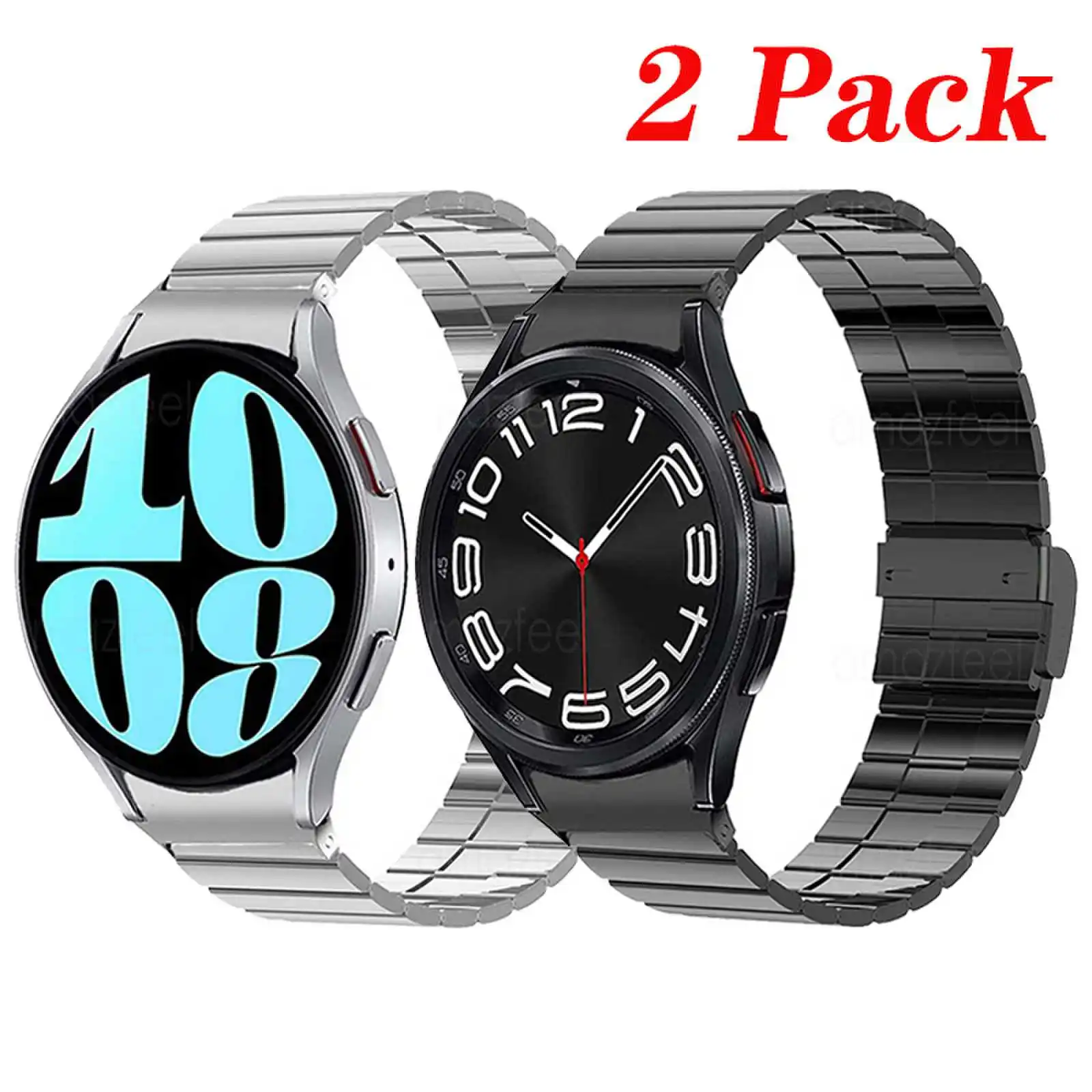 

No Gaps Metal Strap For Samsung Galaxy Watch 6 Classic 43mm 47mm 5 Pro 45mm 6/5/4 40 44mm Watch4 Classic 46 42mm Bracelet Correa