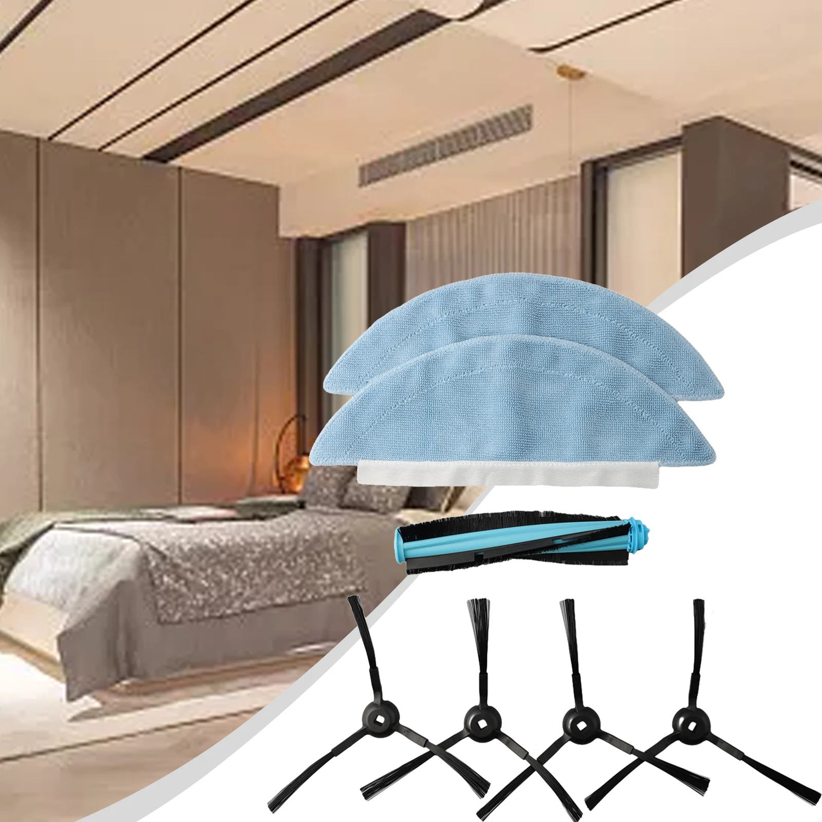 Side Brush Main Brush With Mopping Pad Kit For RoboVac L35 /LR30 Robot Vacuum Cleaner Replacement Accessories
Side Brush Main Brush With Mopping Pad Kit For RoboVac L35 /LR30 Robot Vacuum Cleaner Replacement Accessories