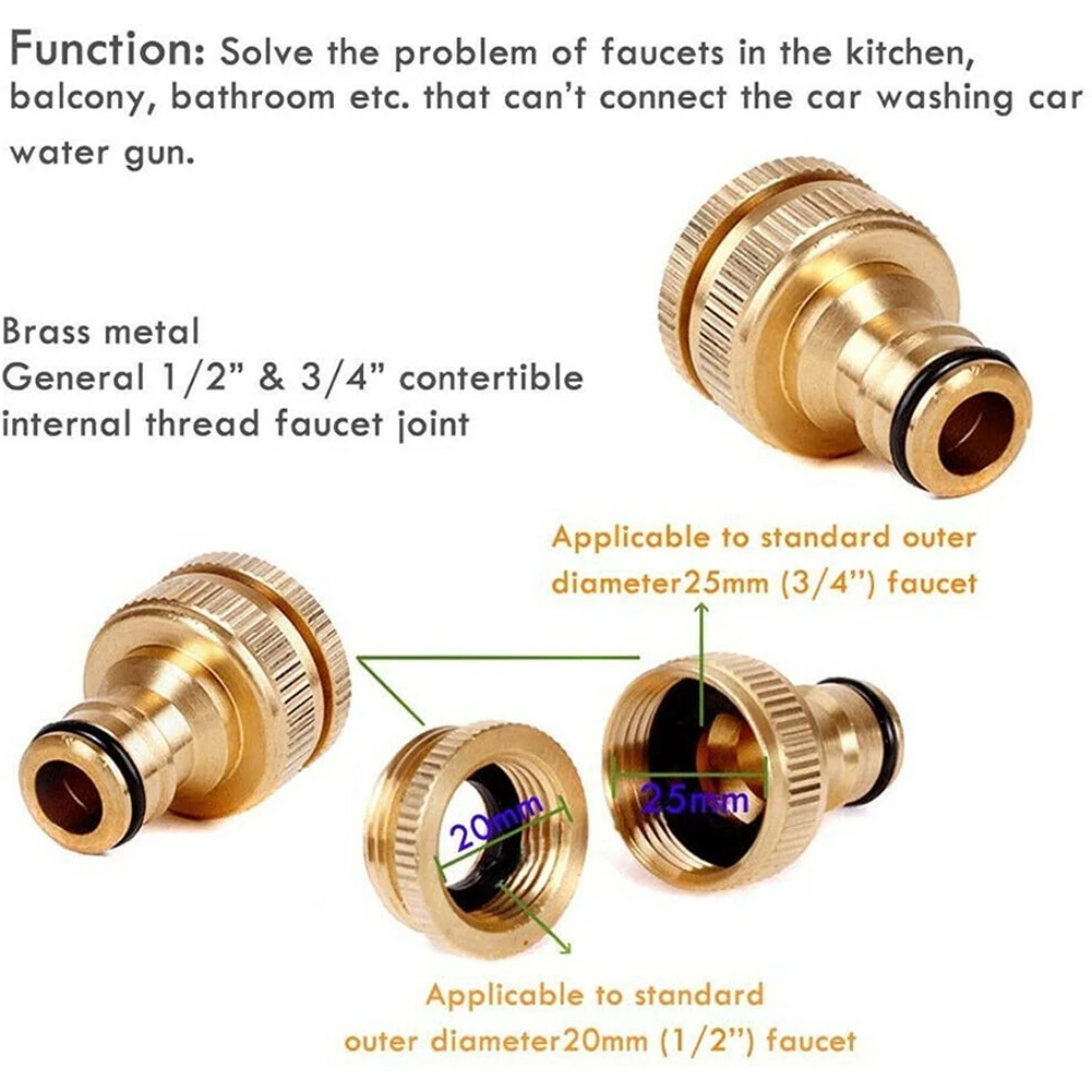 Durable High Qulity Newest 2022 Brand New Water Pipe Connector Fitting Adaptor 3/4in G3/4 To G1/2 HOSE Tap Faucet
Durable High Qulity Newest 2022 Brand New Water Pipe Connector Fitting Adaptor 3/4in G3/4 To G1/2 HOSE Tap Faucet