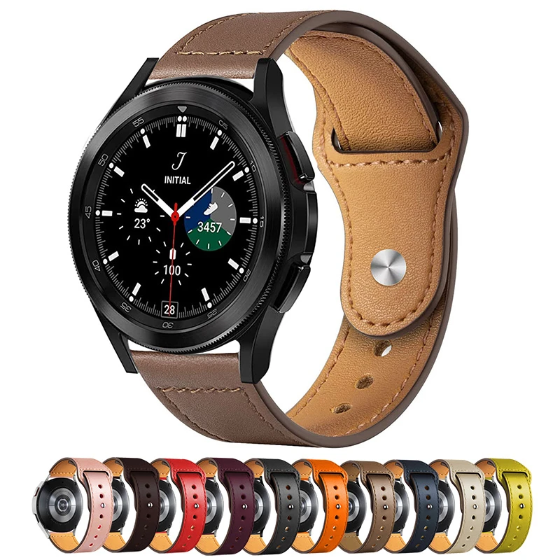 22mm Strap for Samsung Galaxy Watch 3 45mm Gear S3 Classic Galaxy Watch 46mm Leather bracelet Huawei Watch GT2 CT3 Pro 46mm Band
22mm Strap for Samsung Galaxy Watch 3 45mm Gear S3 Classic Galaxy Watch 46mm Leather bracelet Huawei Watch GT2 CT3 Pro 46mm Band