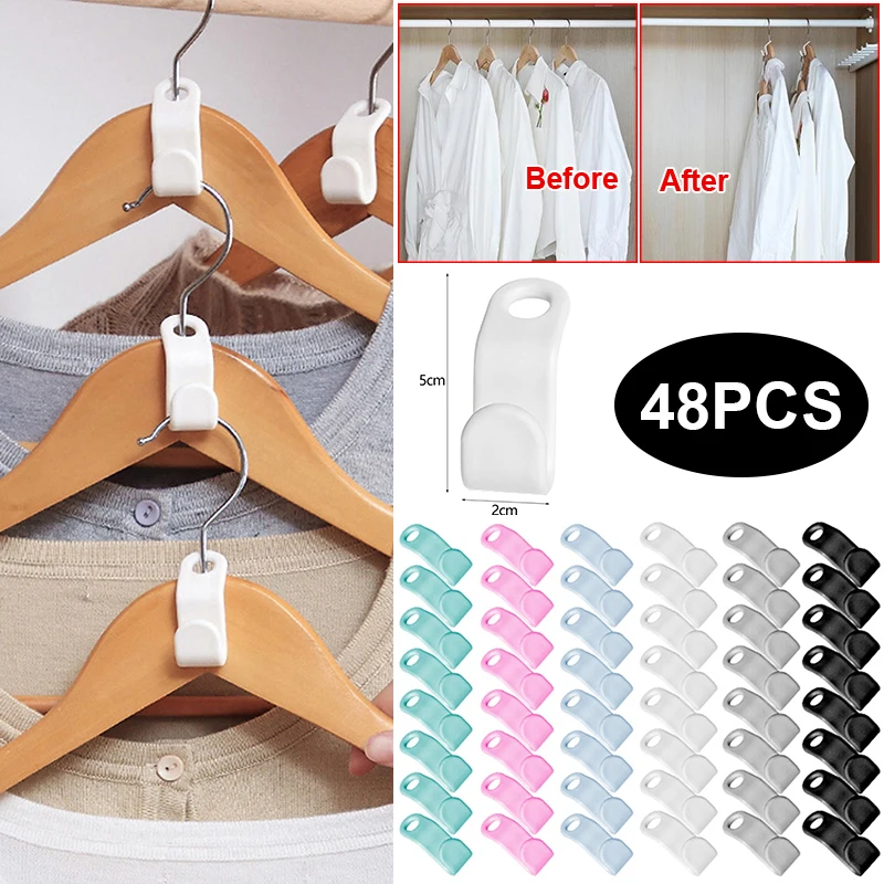 Mini Clothes Hanger Connector Hooks, Cascading Plastic, Wardrobe Coat, Extendable Hanger Holder, Space Saving for Closet, Home 
Mini Clothes Hanger Connector Hooks, Cascading Plastic, Wardrobe Coat, Extendable Hanger Holder, Space Saving for Closet, Home