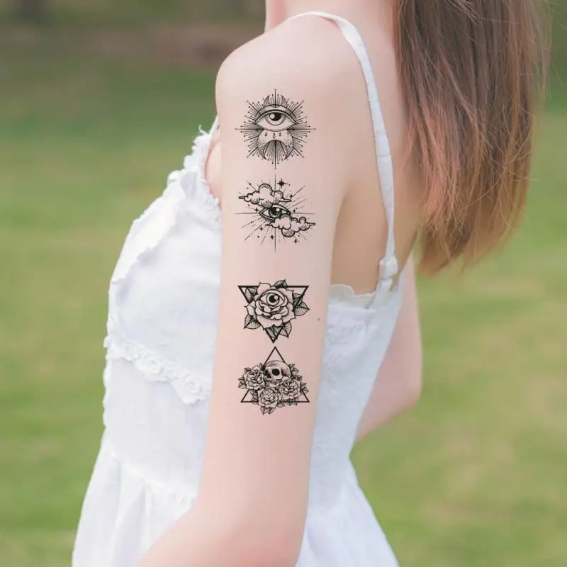 Black And White Sketch Tattoo Stickers Cartoon Tiger Face Arm Vivid Colors Rich Styles Water Proofing Tattoo Stickers
Black And White Sketch Tattoo Stickers Cartoon Tiger Face Arm Vivid Colors Rich Styles Water Proofing Tattoo Stickers