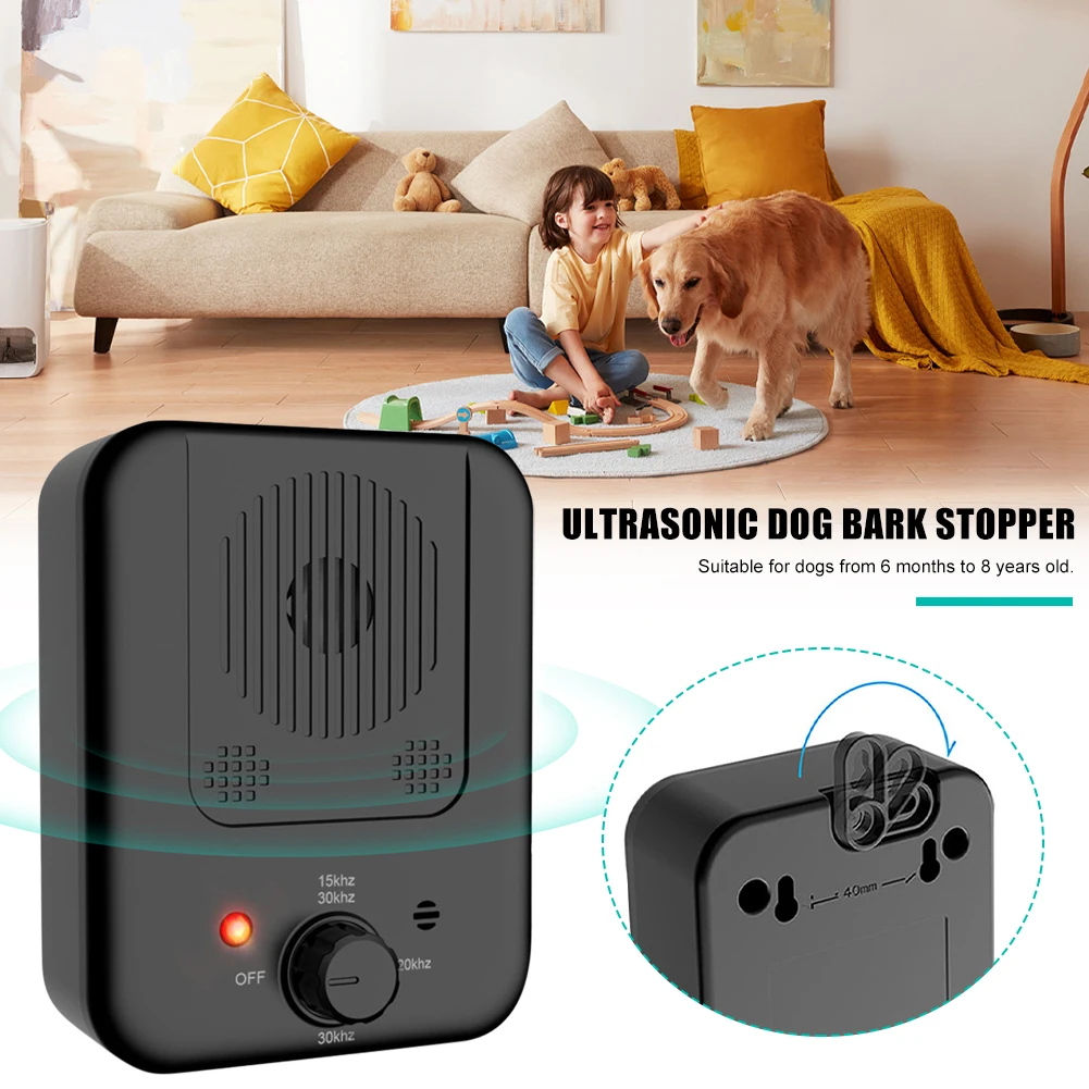 Anti Barking Device Ultrasonic Dog Bark Stopper Rechargeable Dog Deterrents Pet Repeller for Indoor Outdoor Dog Training Device
Anti Barking Device Ultrasonic Dog Bark Stopper Rechargeable Dog Deterrents Pet Repeller for Indoor Outdoor Dog Training Device