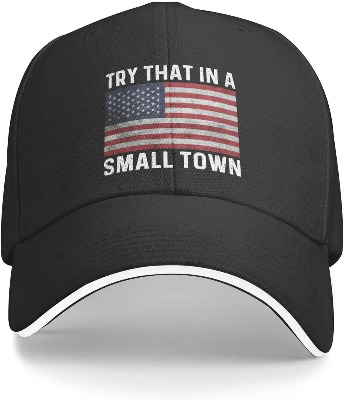 

Try That in Small Town Cap for Women Baseball Hat with Design Caps