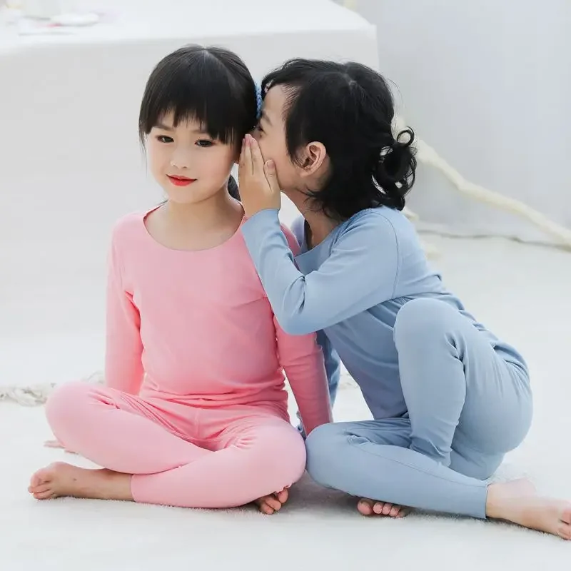 

2020 New spring Kids Pajamas Sets Baby Girl Boy Clothes Pyjamas Girls Pijamas Baby Boys Girls Long Sleeve T-shirt+Pants 2pcs